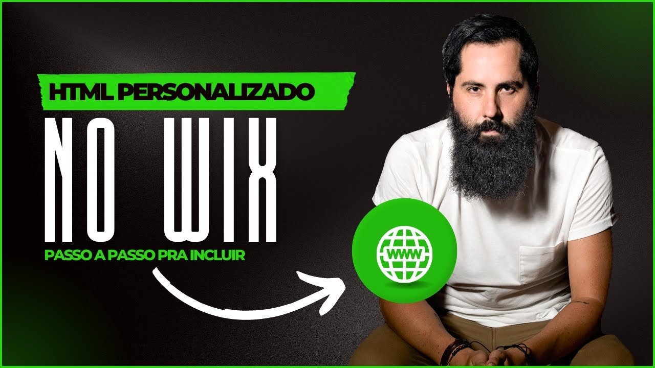 HTML personalizado no WIX | Como incluir um código HTML nos sites WIX da forma correta