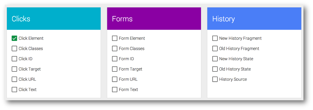 auto event google tag manager