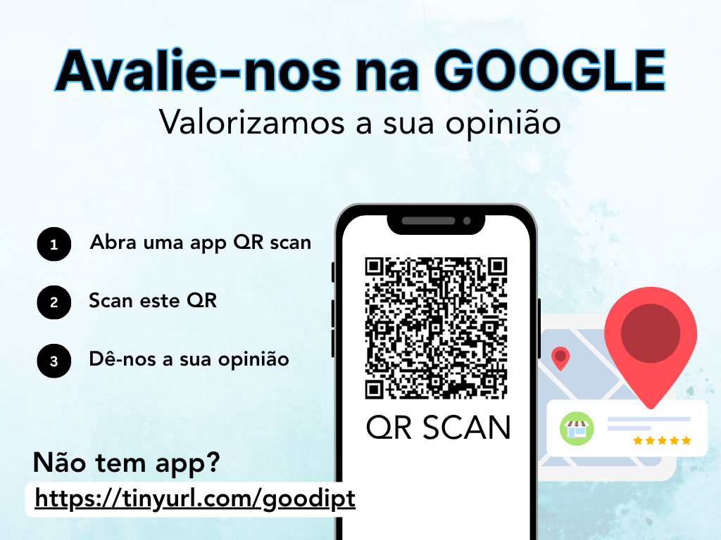 avalie-nos na GOOGLE