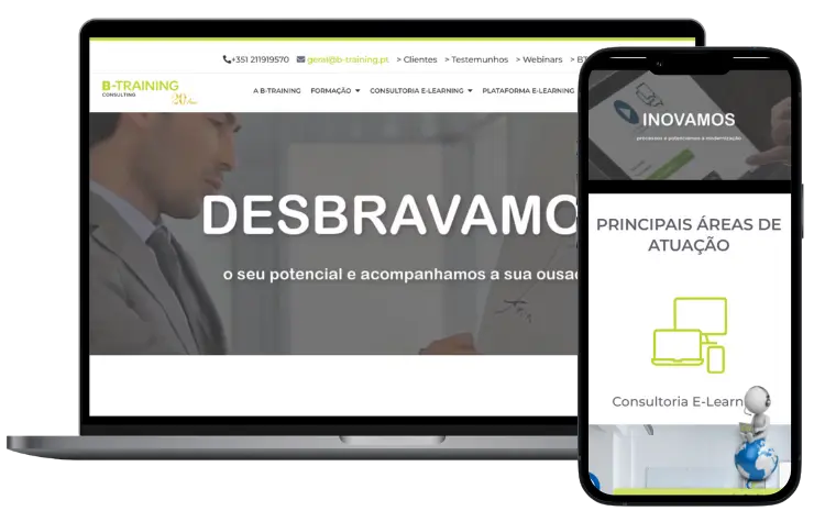 REDESIGN WEBSITE B TRAINING