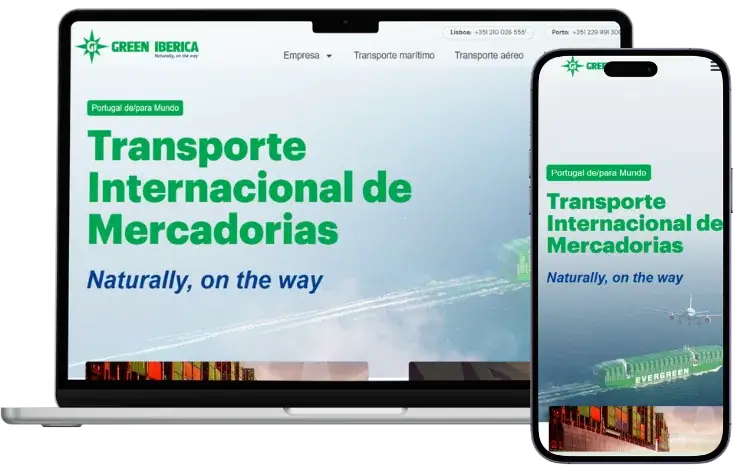 greeniberica website redesign