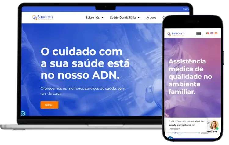 saudom website migração