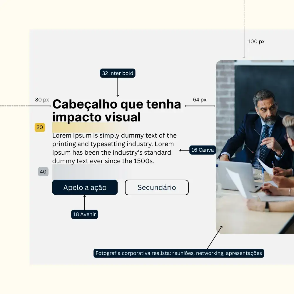 website para audiência certa