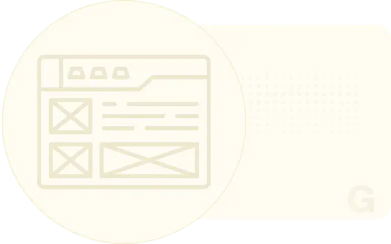 arquitetura e informação de paginas website individuais