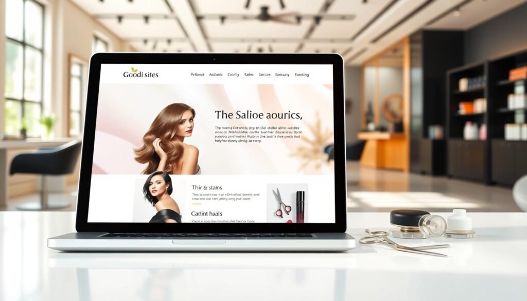 Criação de sites para Cabeleireiros e Estética