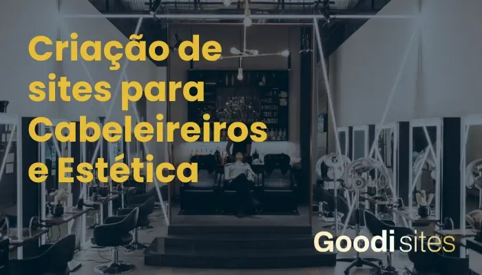 Criação de sites para salões Cabeleireiros e Estética