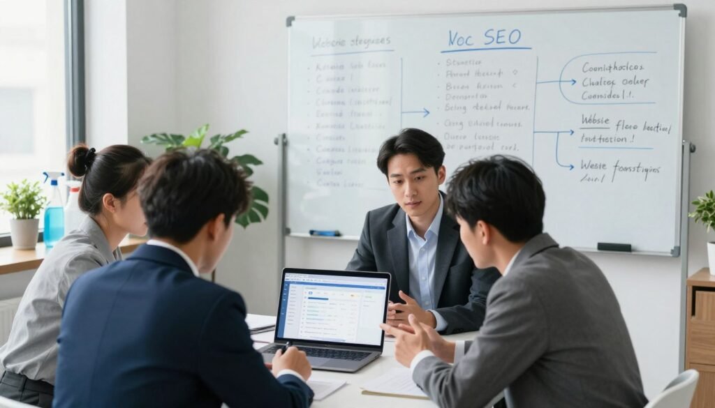 estratégias seo empresas limpeza